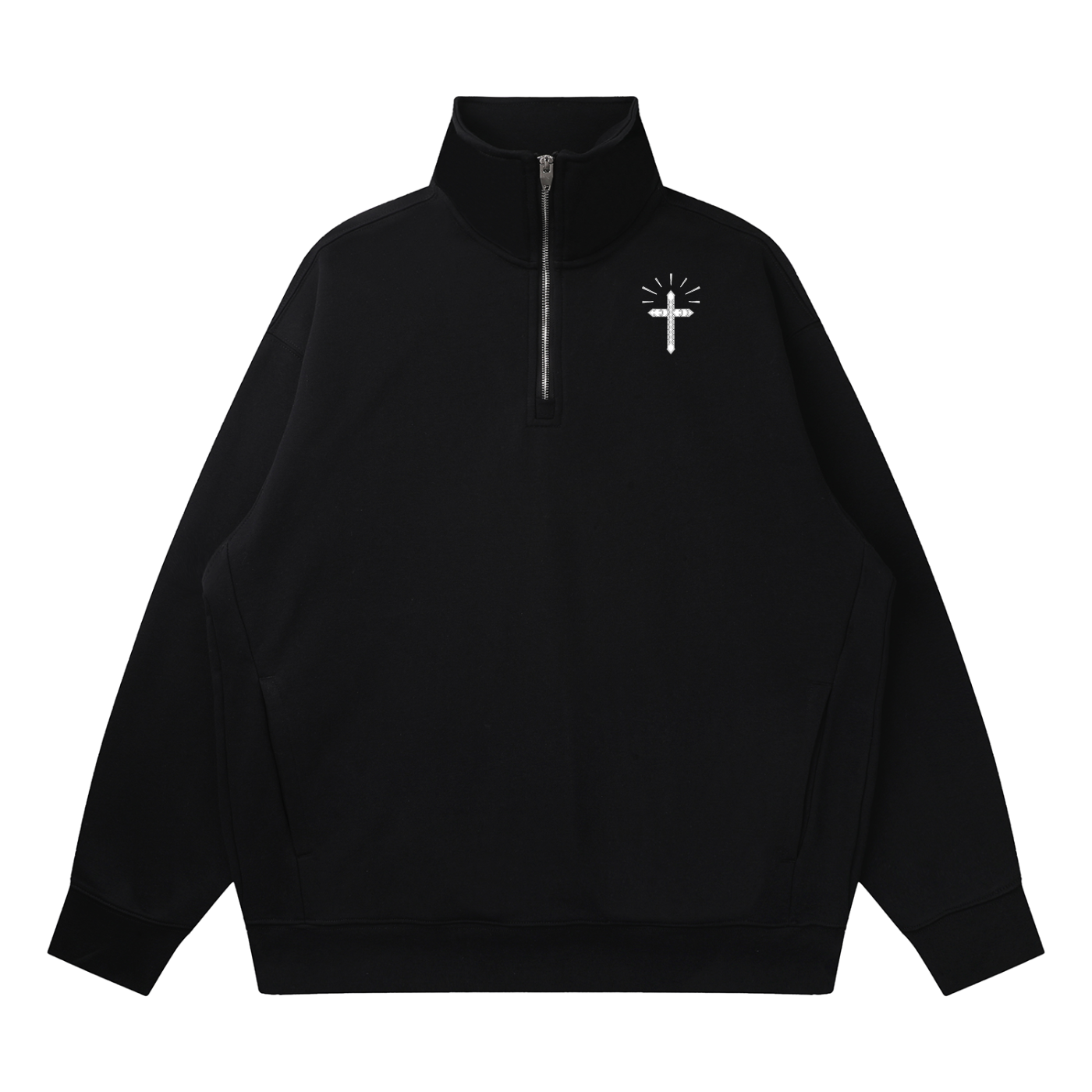 christian clothing,christian streetwear,faith based apparel,jesus saves clothing,christian hoodie,christian quarter zip,christian sweatshirt,faith streetwear,christian gift idea,religious clothing